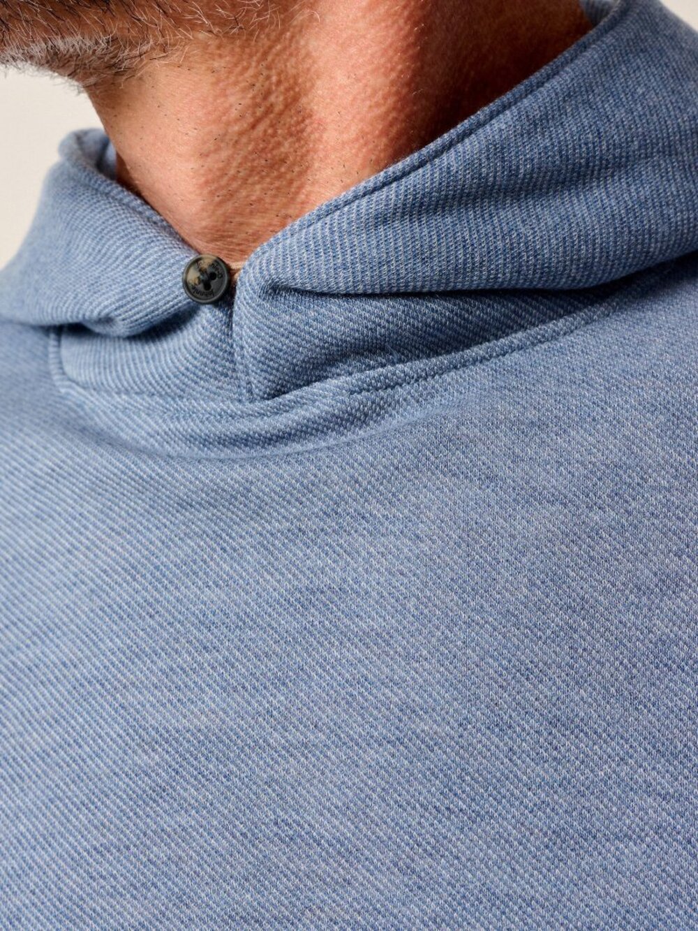 johnnie-O - Drayton Merino Cashmere Sweater Hoodie - Picture 6 of 6